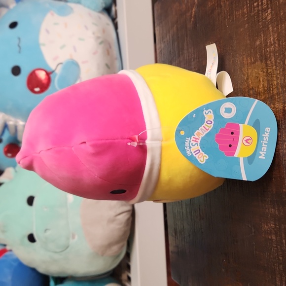Squishmallows Mariska Flaming Fries 7" - Picture 2 of 2